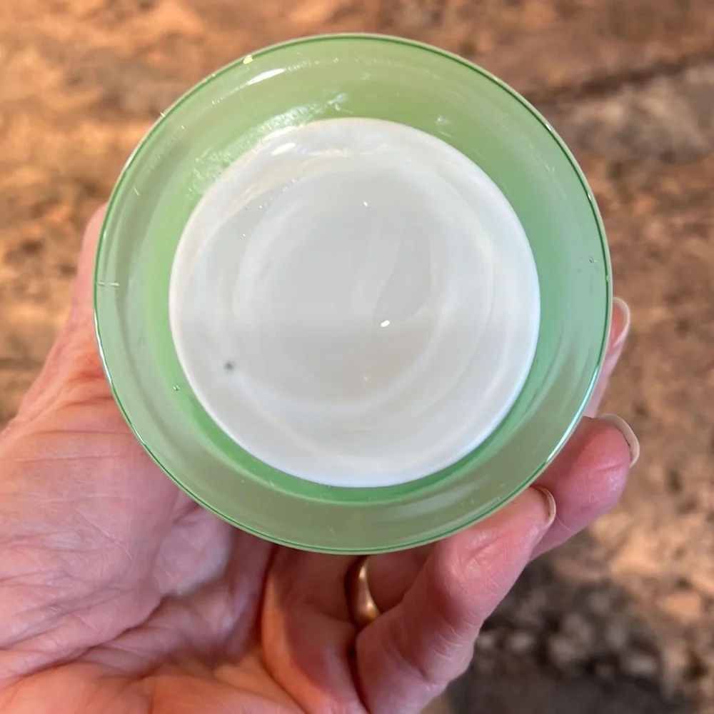 Super Cute Milk Glass Bottle